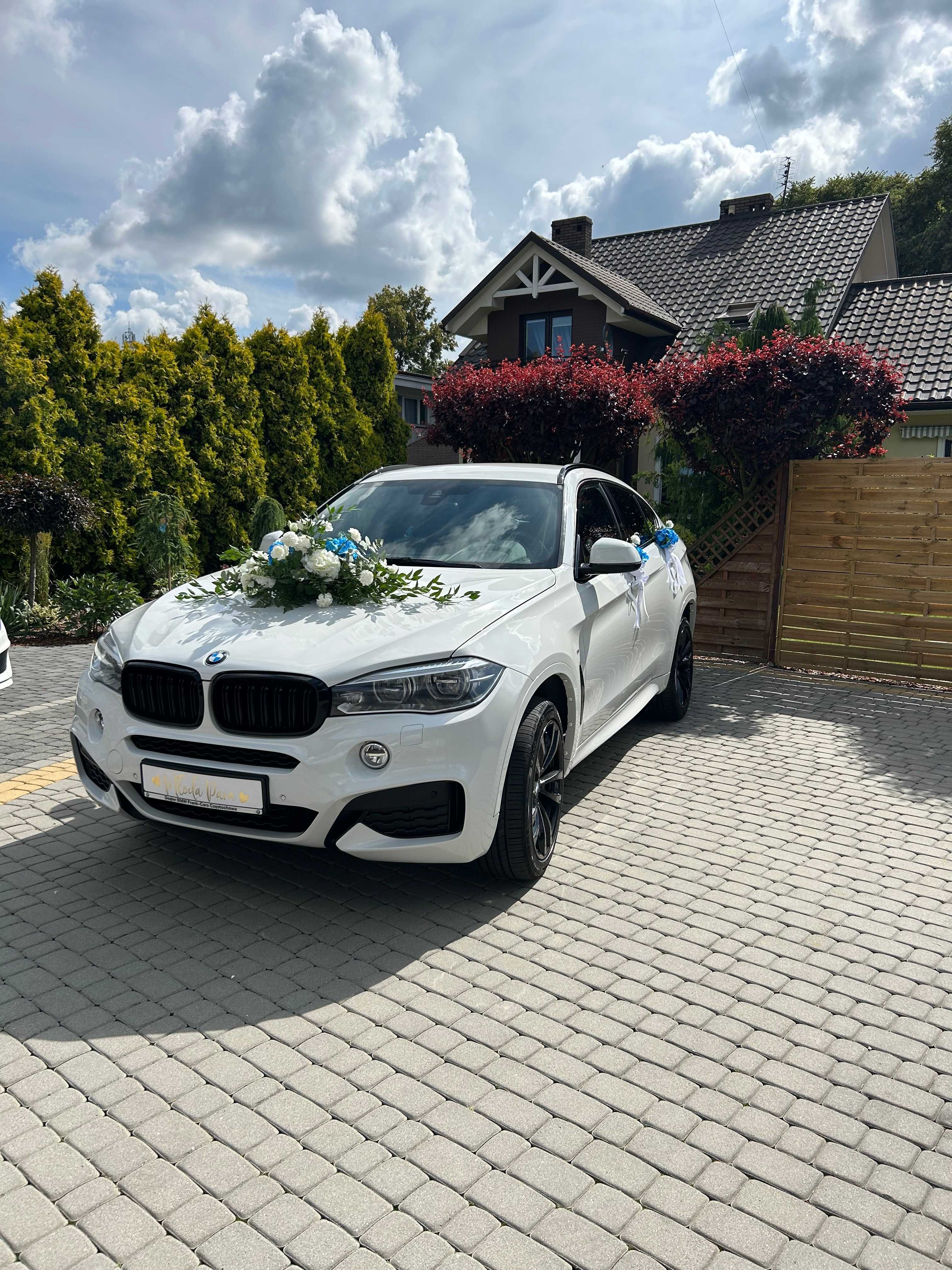 Białe BMW X6 do Ślubu – Elegant Drive