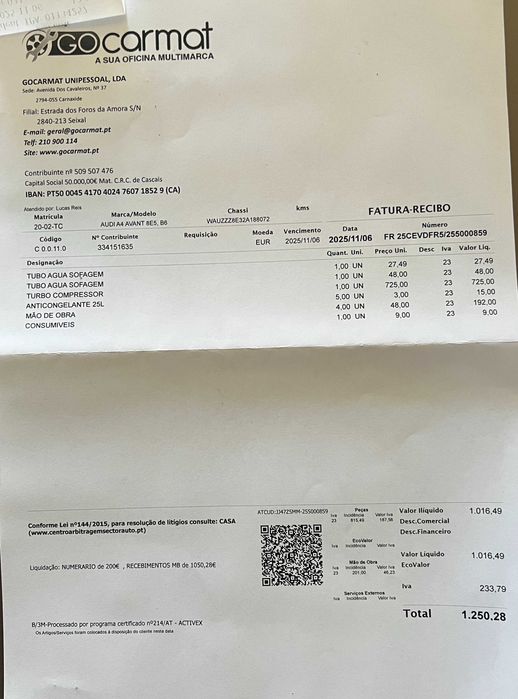 Audi A4 1.9 TDI PD 130