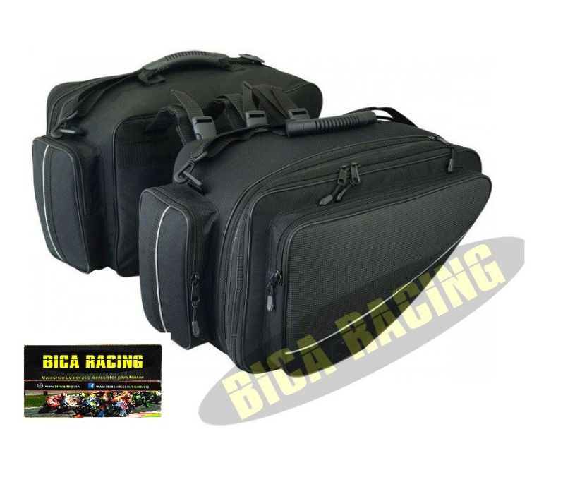 Malas transporte Alforges laterais moto 27 litros x 2 / 34litros x 2