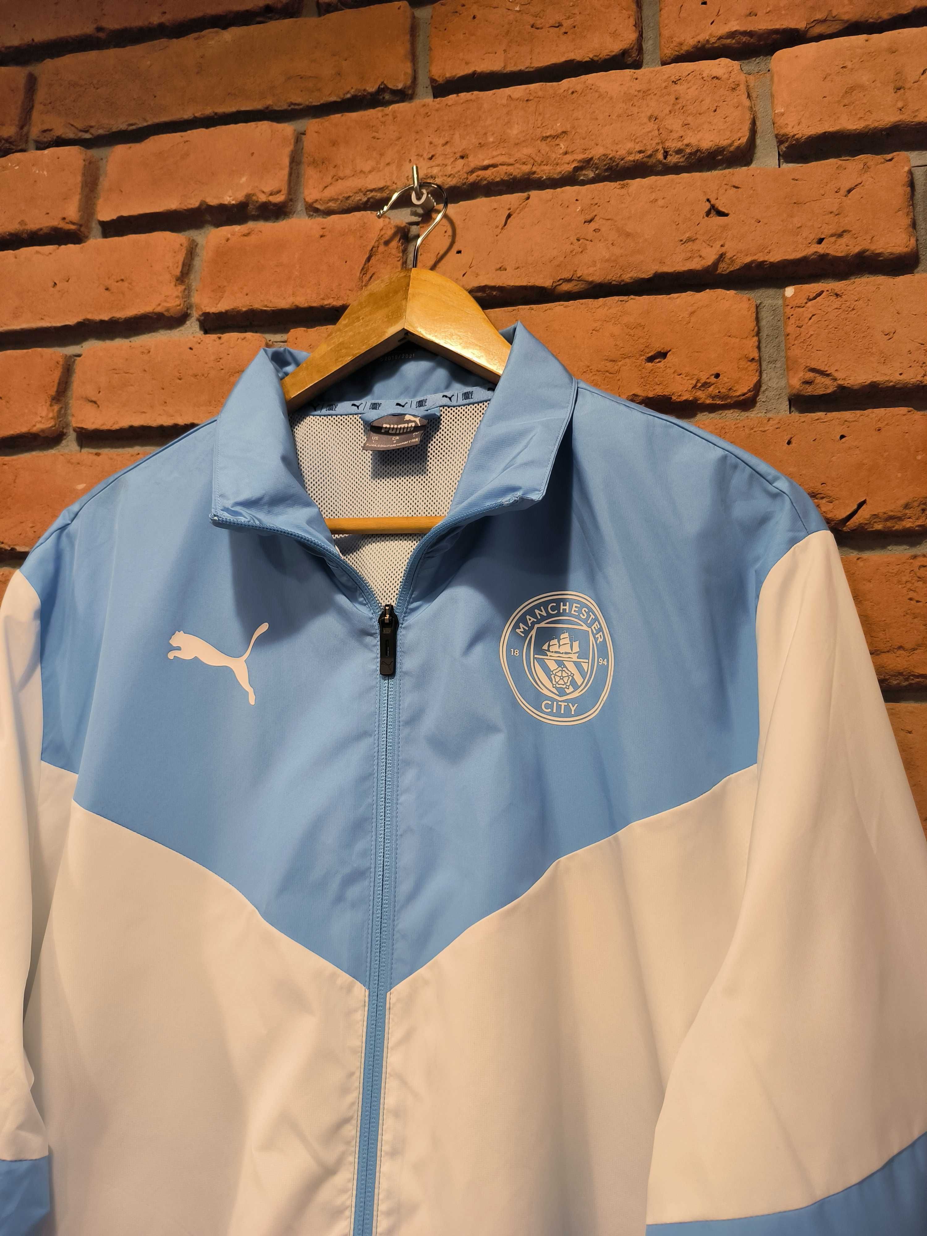 Bluza Rozpinana Puma Manchaster City Piłkarska Treningowa Zip Kurtka