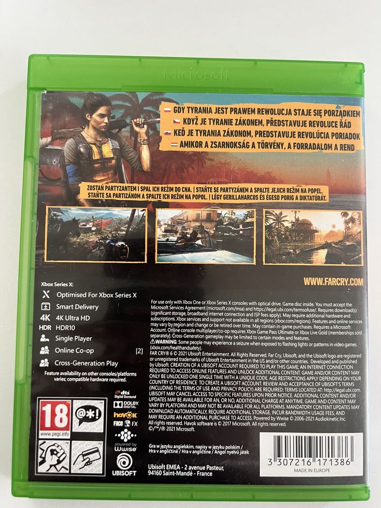 Farcry6 xbox one , series