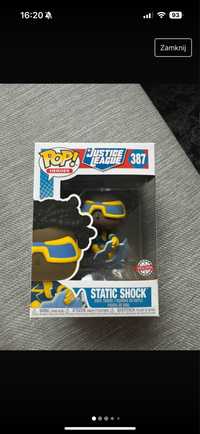 Funko Pop Justice League 387 Static Shock Special Edition