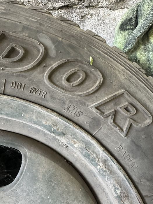 Диски р16 з резиною 205/16/70 ford ranger mazda bt50, b2500