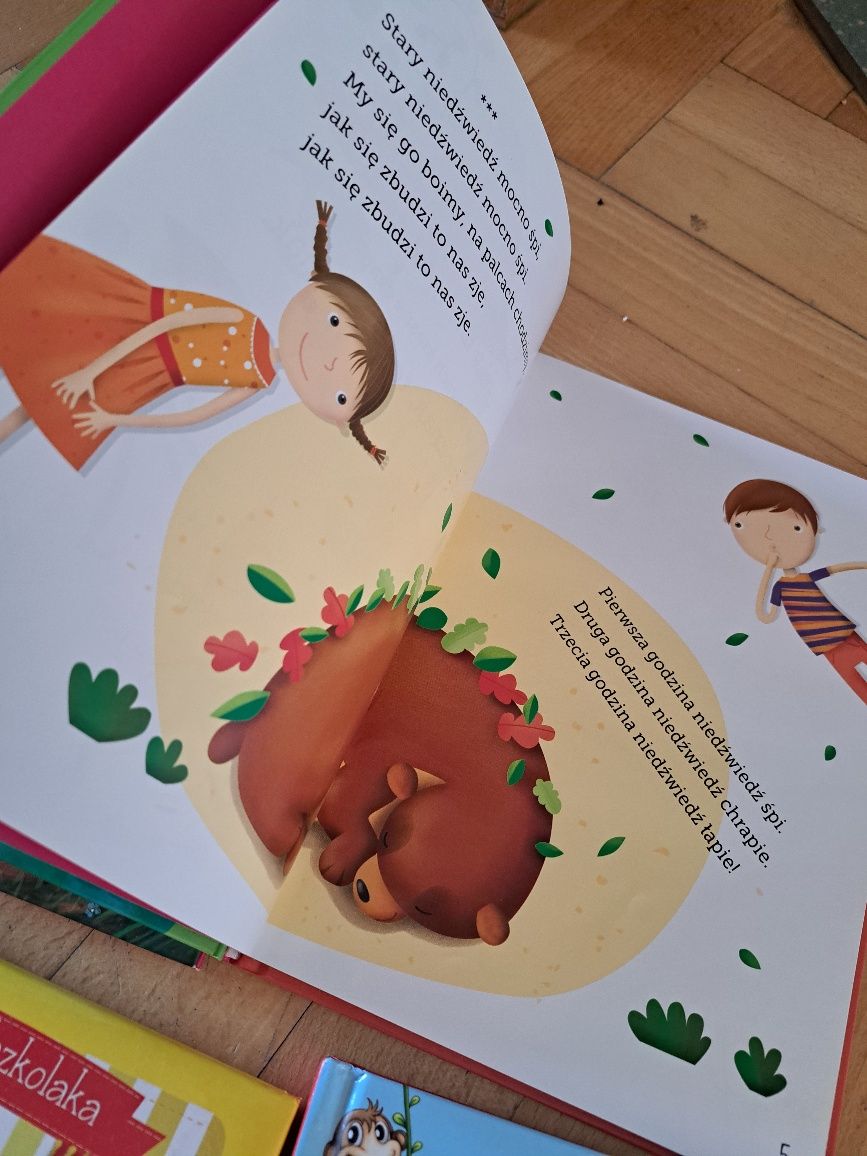 Zestaw ksiazek wiersze dla dzieci zoo Slon Trabalski + GRATIS