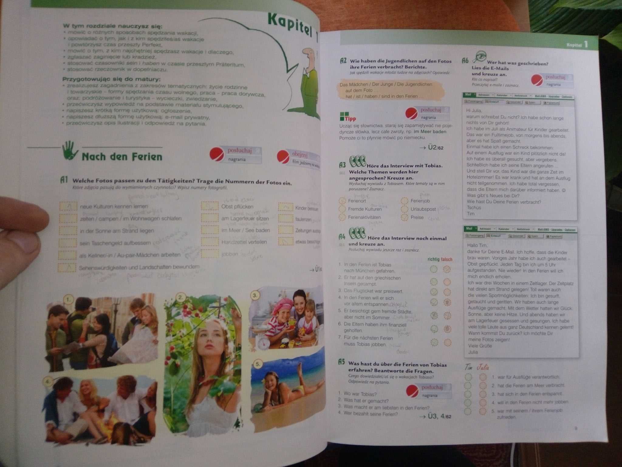 Alles Klar Język Niemiecki 2a - zakres podstawowy + płyta CD