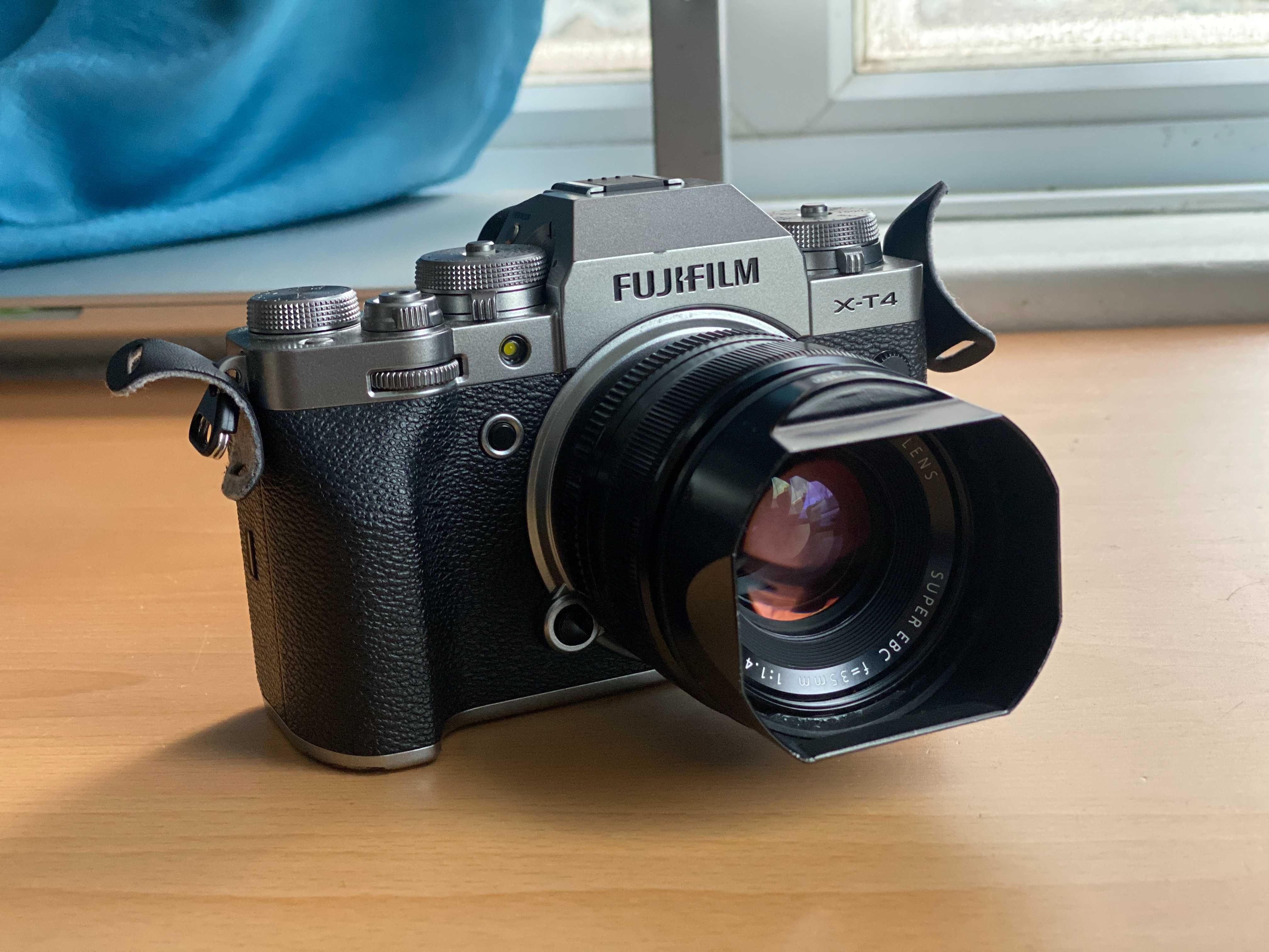 megazestaw Fujifilm X-T4 body (jak nowy) + Fujinon 35mm 1.4 +ND filter