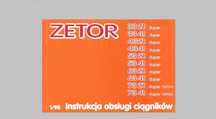Instr obsługi Zetor 3321,3341,4321,4341,5321,5341,6321,6341,7321,7341.