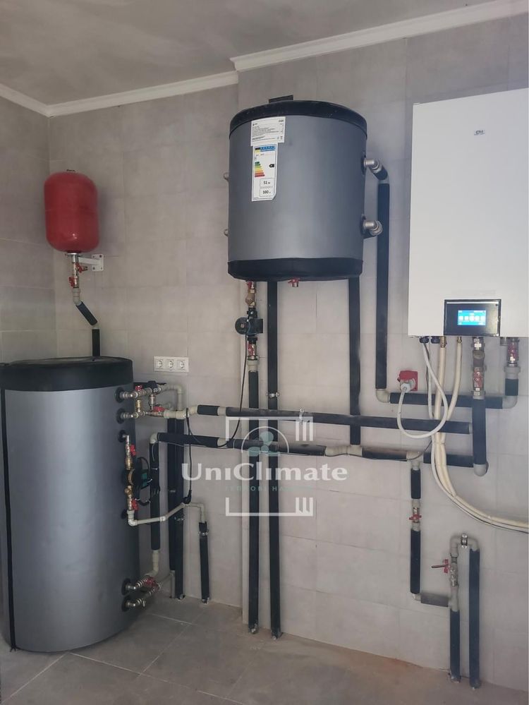 Монтаж систем опалення водопостачання каналізаціі