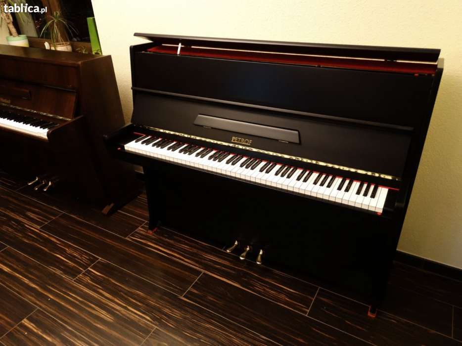 pianino czarne petrof K116 gwarancja sklep