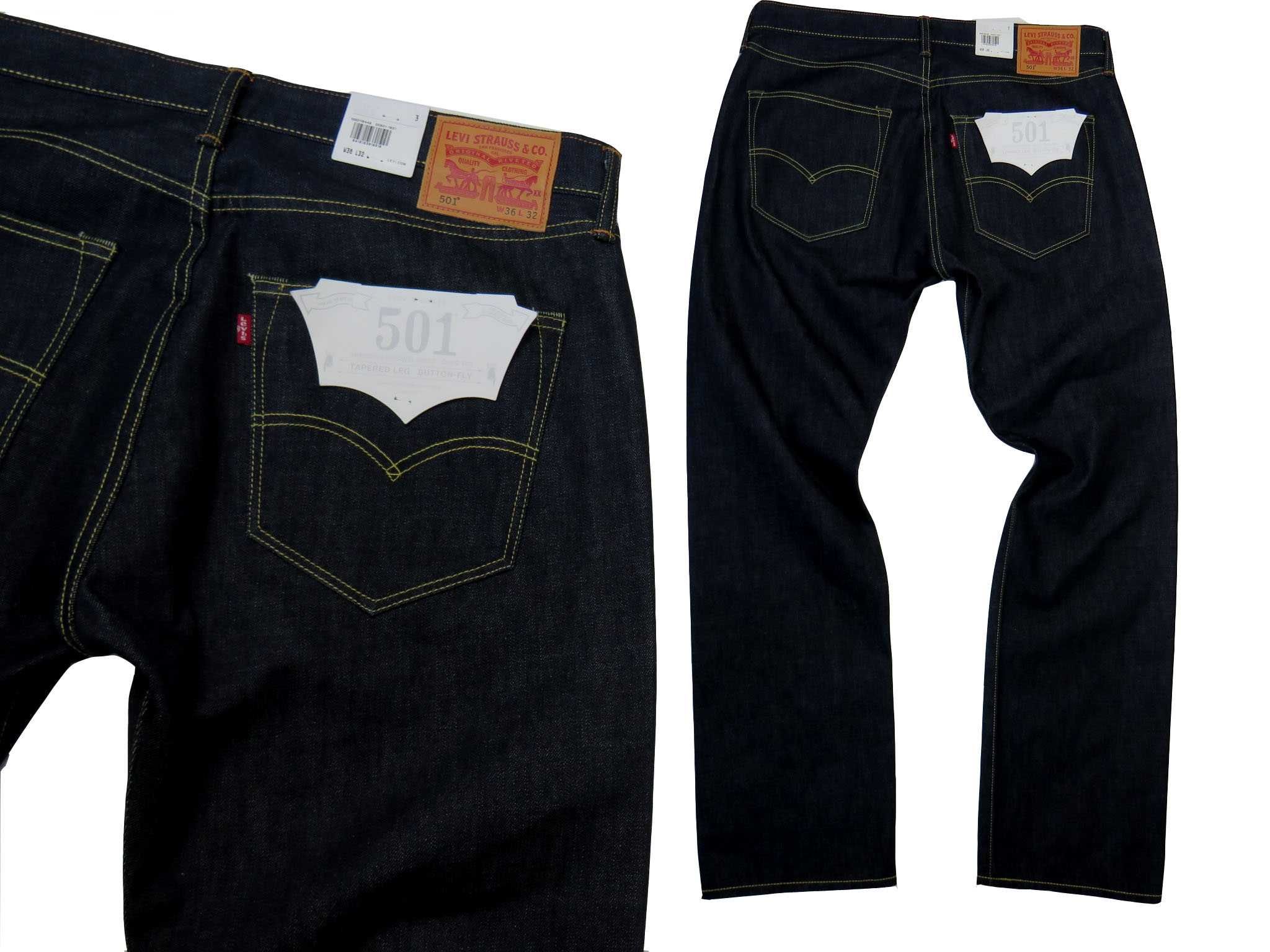 LEVIS 501 36/32 W36 L32 STRAIGHT spodnie Jeansy -40%