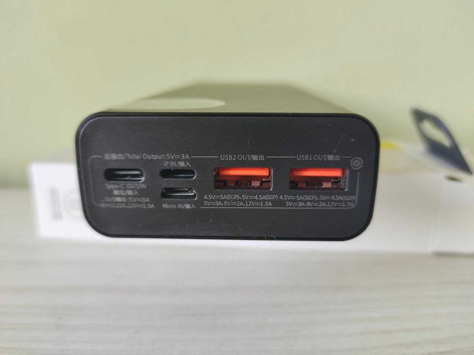 Павербанк Baseus Metal 20000 mah повербанк  / Power bank / Акція