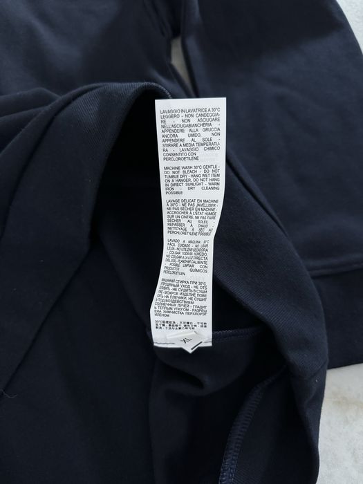 Granatowa męska bluza z kapturem i charakternym logo r. XL Plein Sport