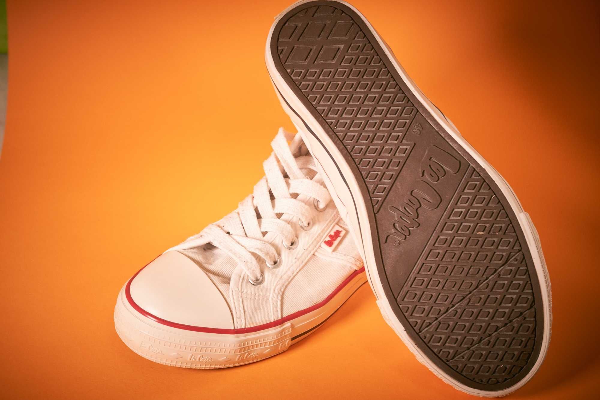 Кеды Lee Cooper, белые, оригинал, размер 39 25 см.
