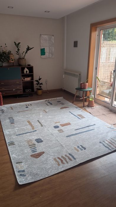 Tapete lavável 200 X 274 cm NOVO