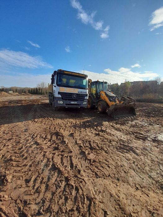 USŁUGI KOPARKO-ŁADOWARKA, prace ziemne, instalacje, wykopy fundamentów