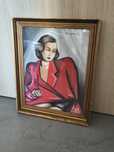 Obraz Kobieta w czerwieni - Tamara Łempicka