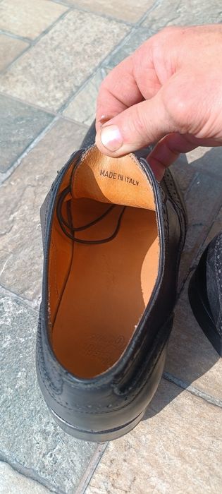 Італійські шкіряні туфлі "Truman" 43-43.5р