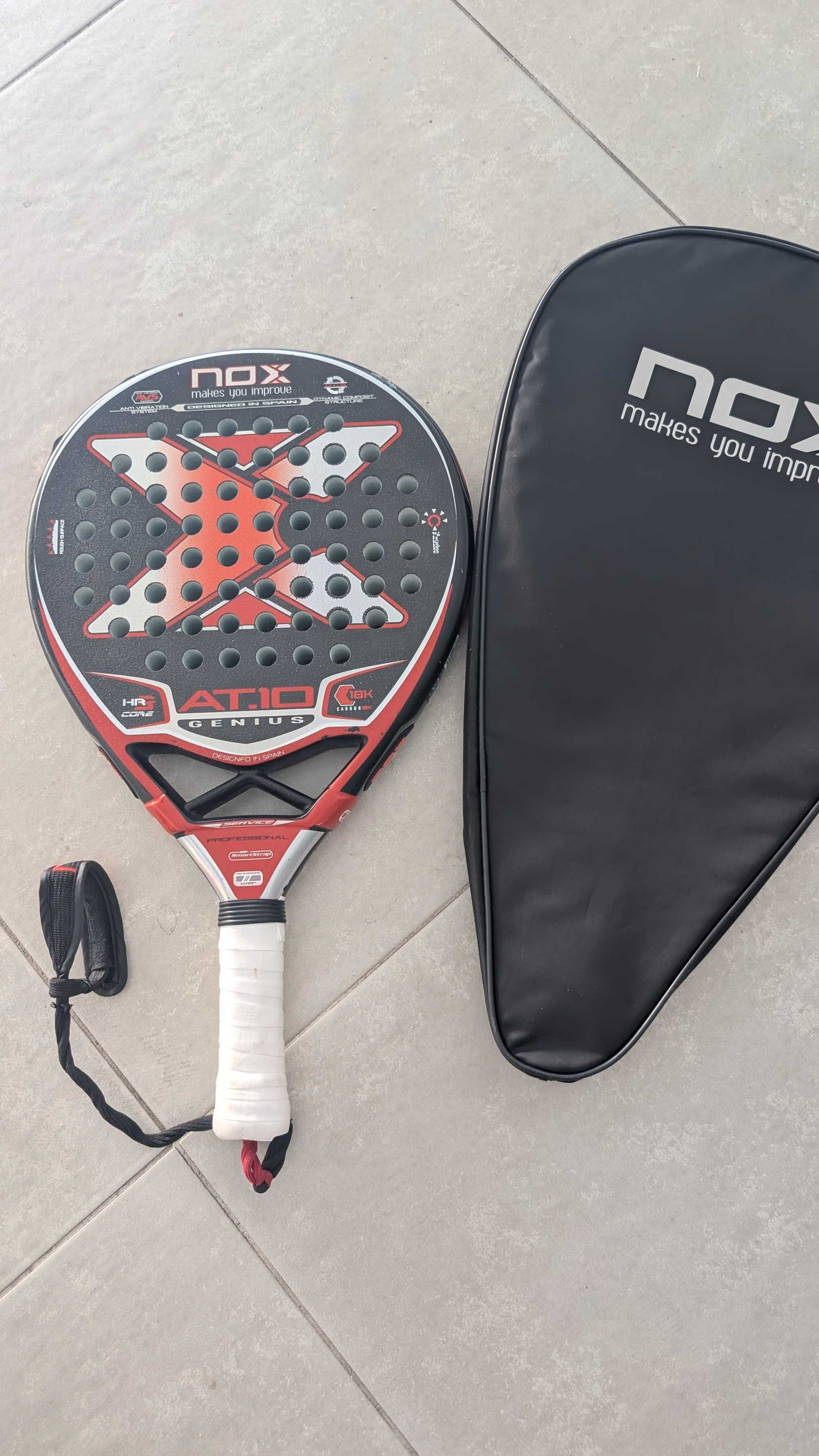 Raquete Padel NOX AT10 Genius 18K