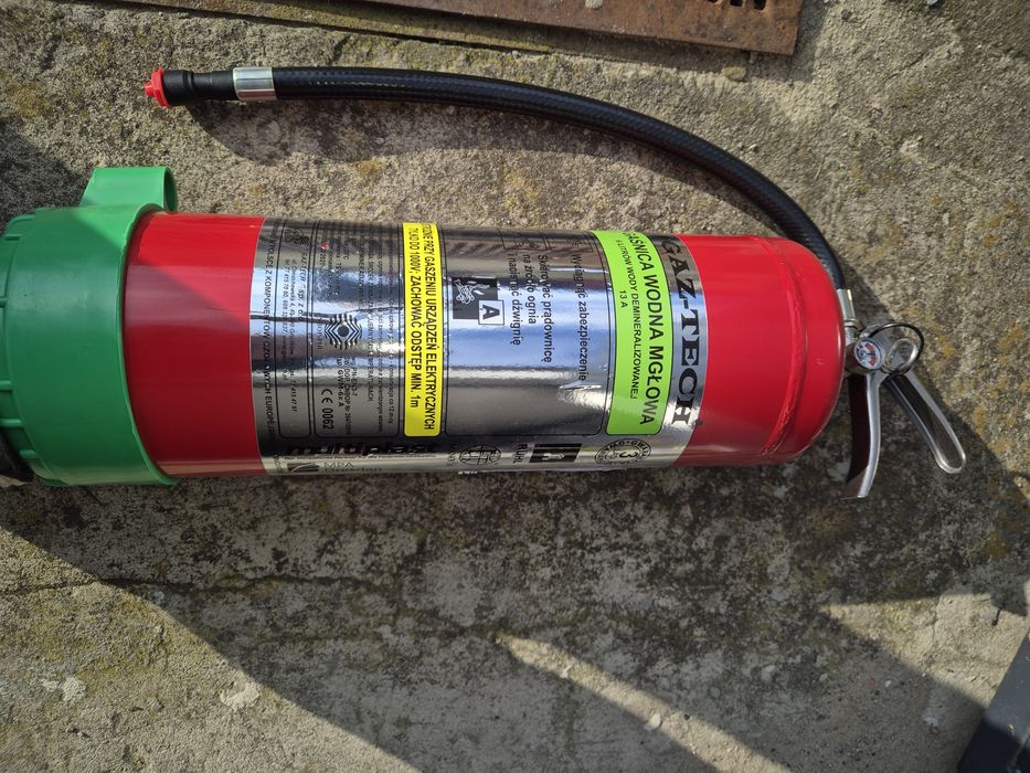 Gaśnice wodno mgłowe