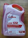 Антифриз G12 Tempol (розовый) ANTIFREZ LUXE G12 
Густина за 20°С, 1,