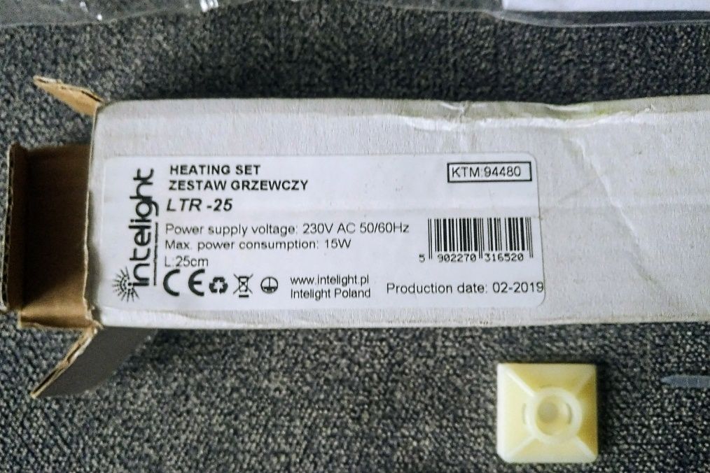 Zestaw grzewczy LTR-25 8W
