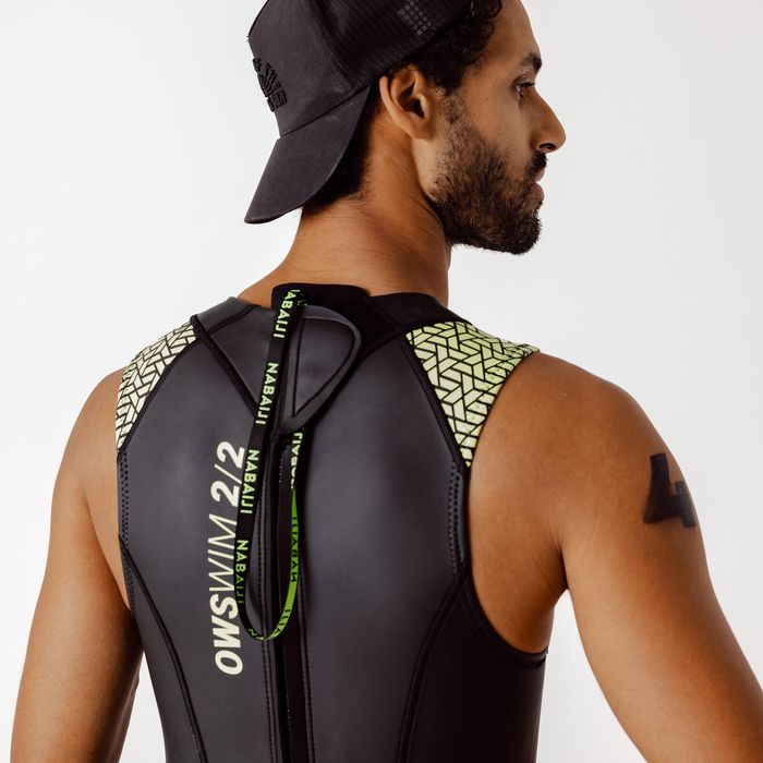 Fato de natação em águas abertas LongJohn neoprene homem -