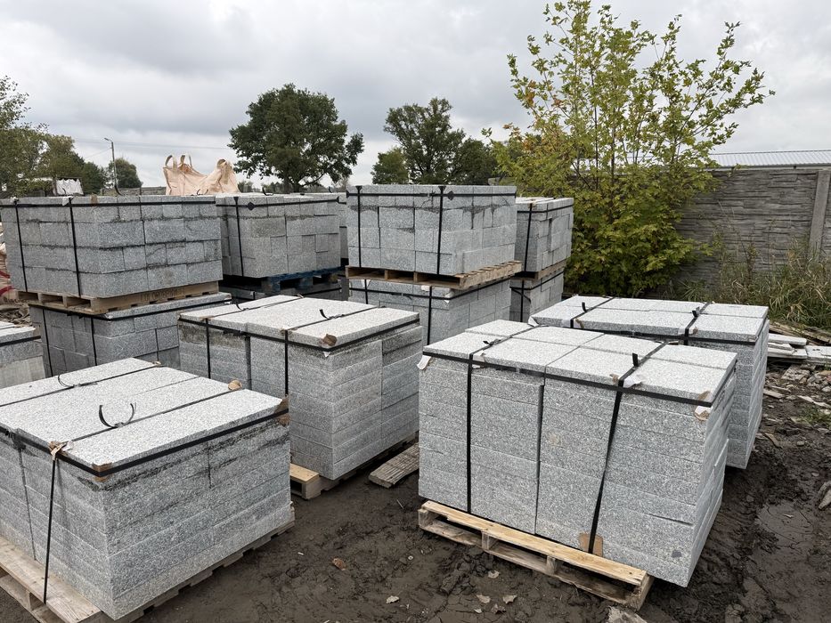 Kostka granitowa cięta 10x10x8