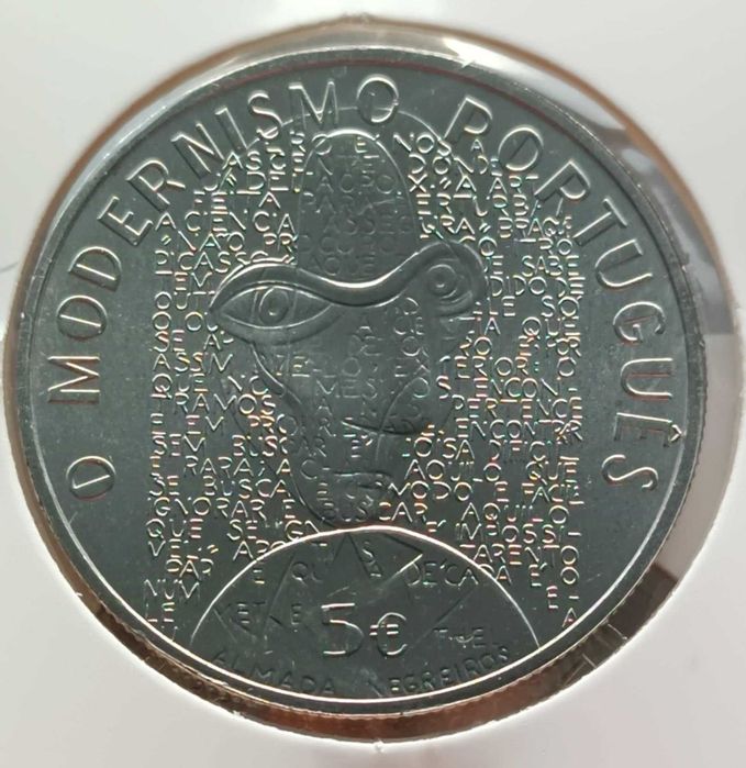 2016 – Portugal – 5 euros – O Modernismo