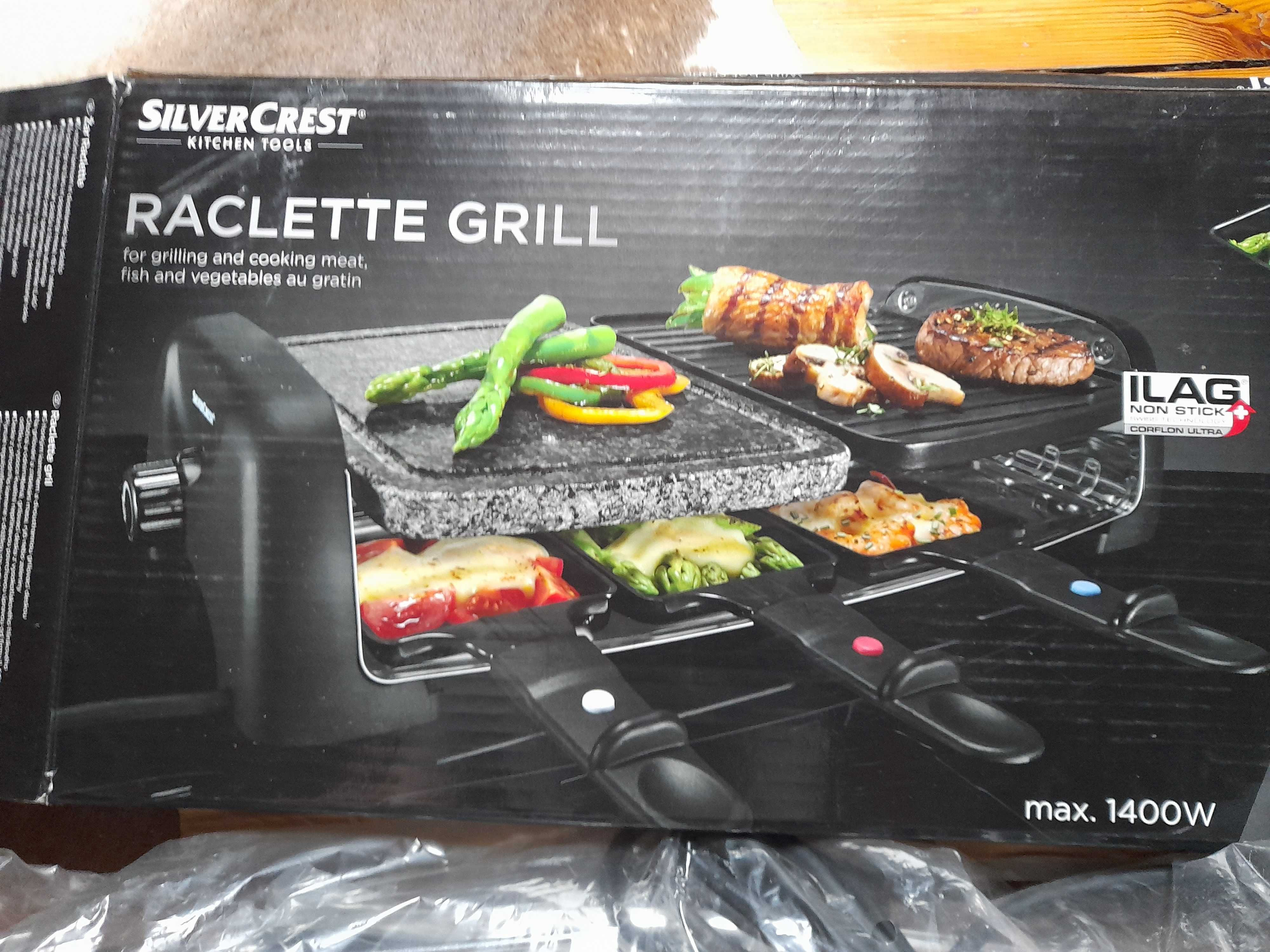 Grill elektryczny domowy raclette