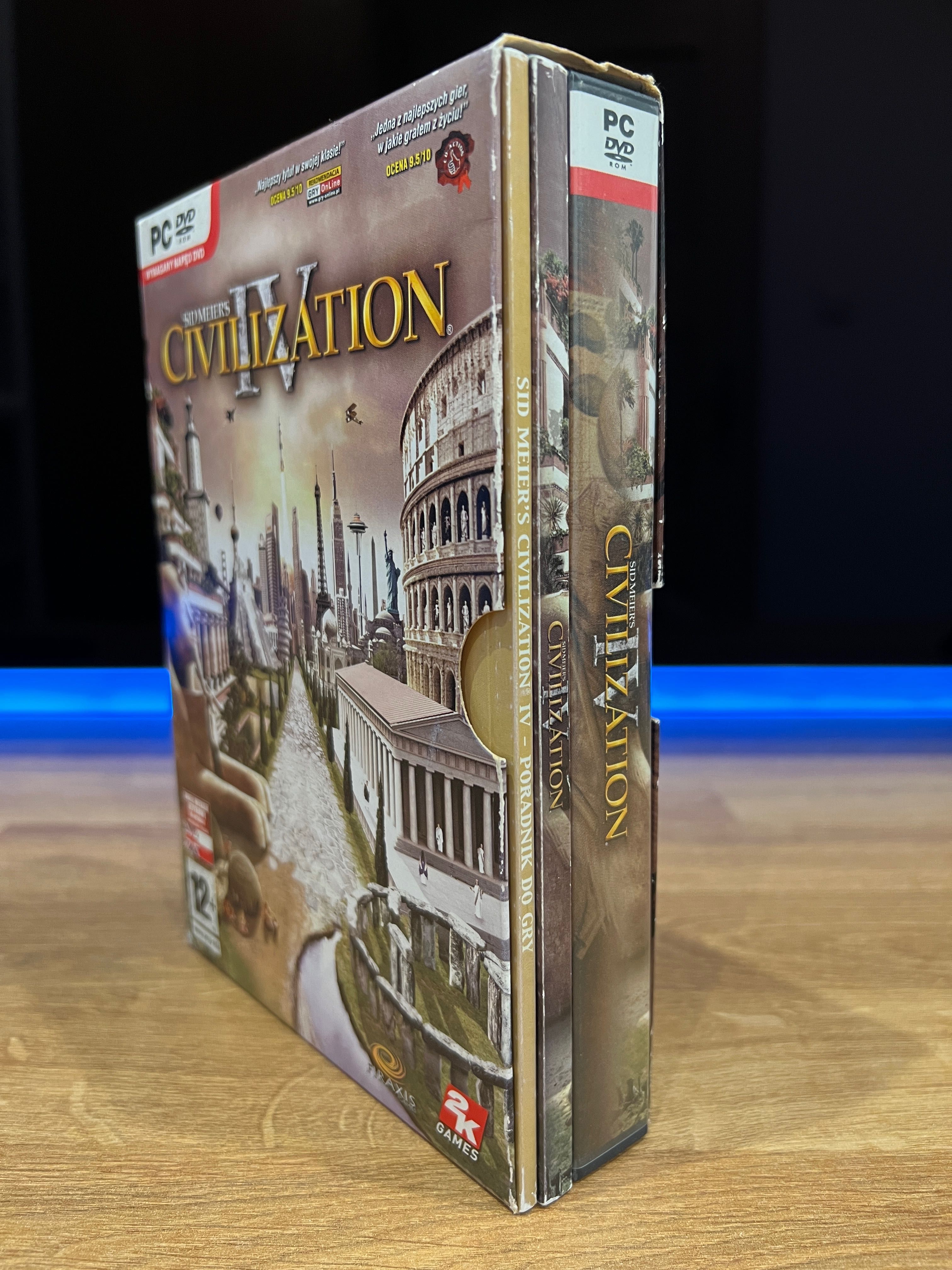 Civilization IV 4 (PC PL 2005) slipcase premierowe kompletne wydanie