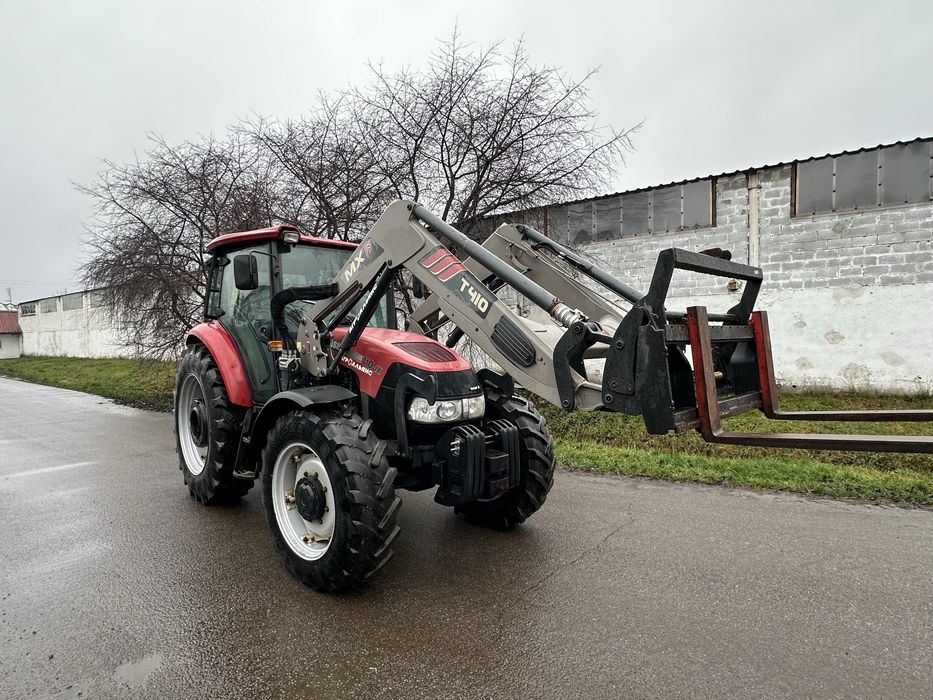 трактор кейс Case Formall JX 110 з фронтальним погрущиком