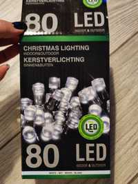 Łańcuch świetlny LED zimny