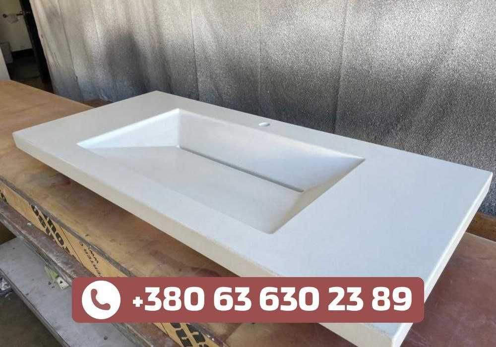 Раковина з натурального каменю, керамограніта. Мойка. Умивальник