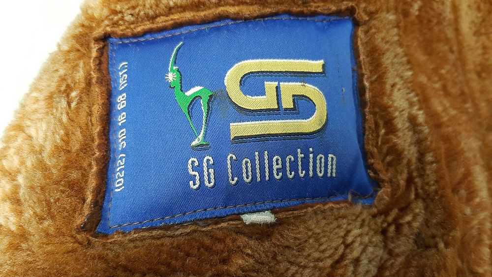 Дубленка жіноча коричньовий колір