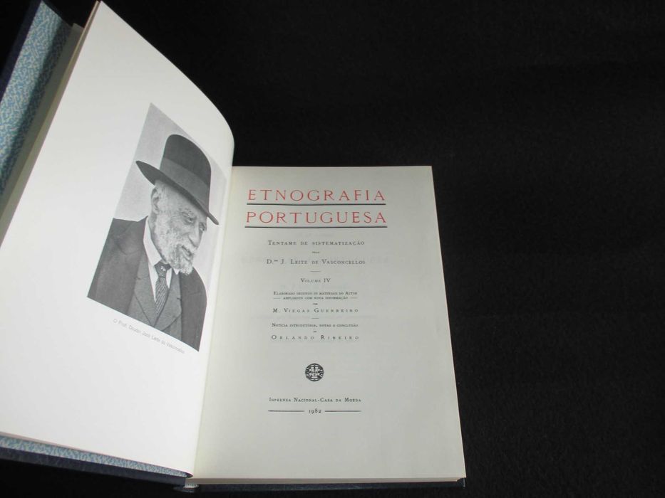 Livros Etnografia Portuguesa José Leite de Vasconcelos