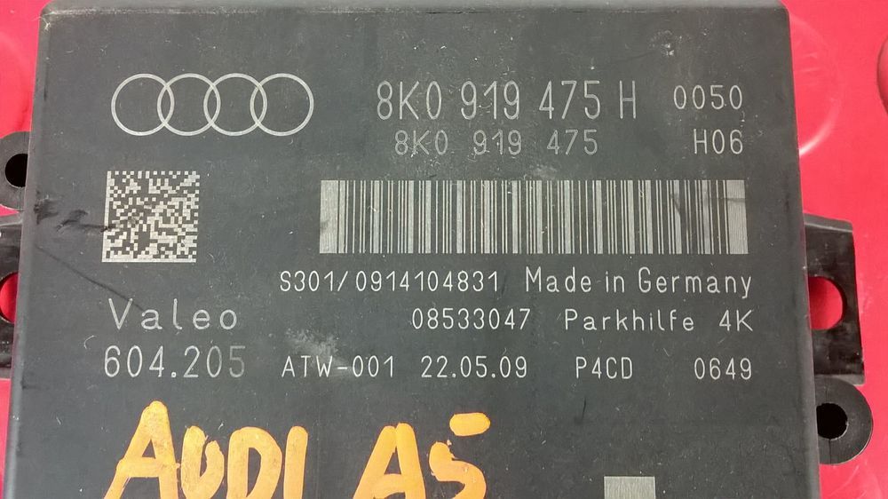 Centralina Sensores Estacionamento [Audi A5]
