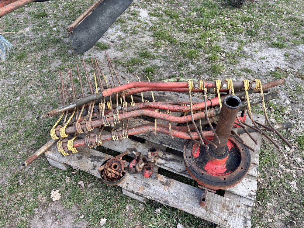 Części do zgrabiarki Niemeyer RS 620 ramię tryb koło talerz