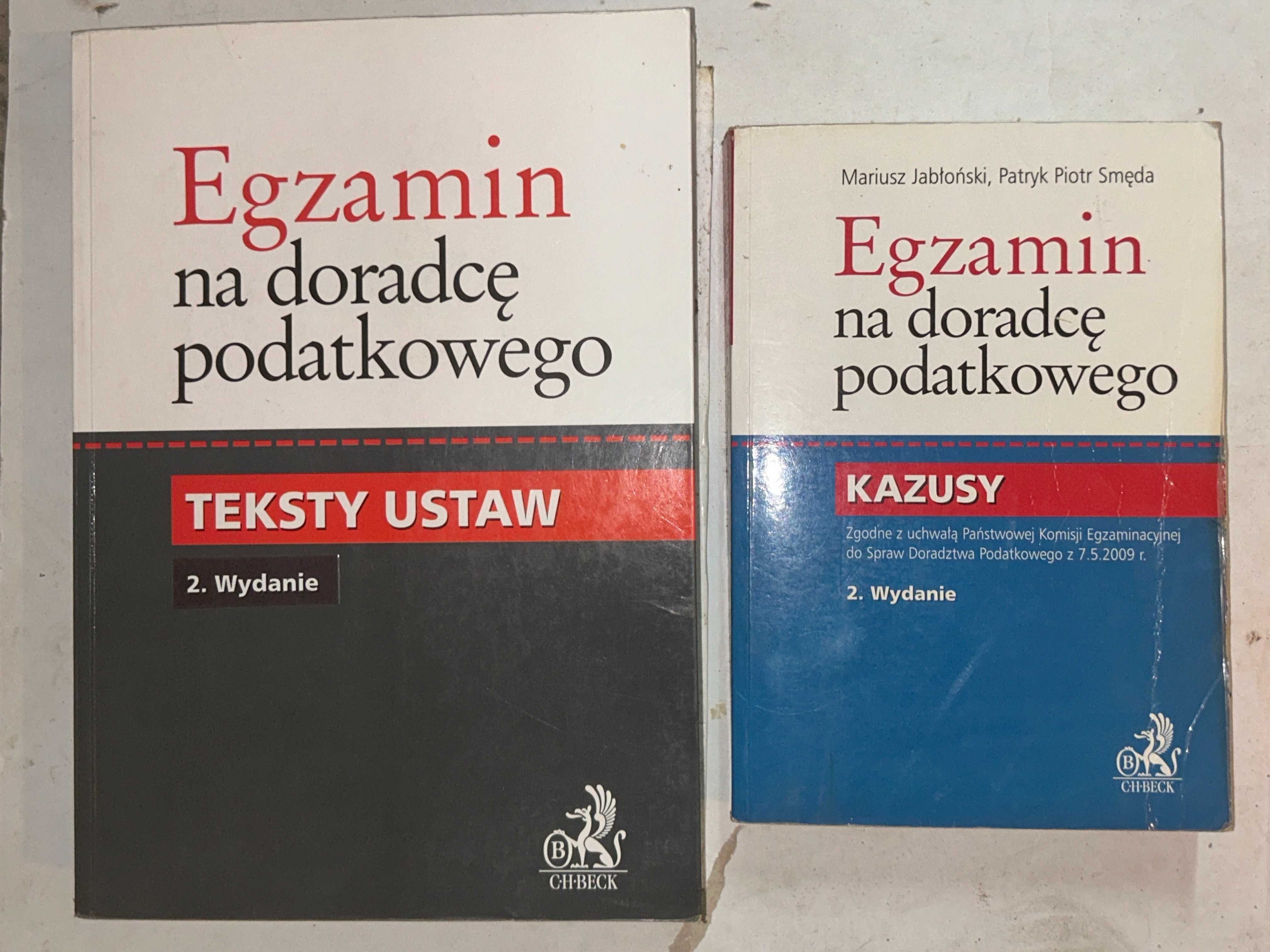 Egzamin na Doradcę Podatkowego - 2 TOMY