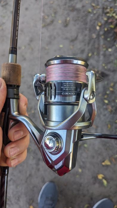 Комплект Shimano nasci 3000 Azura fortran neo