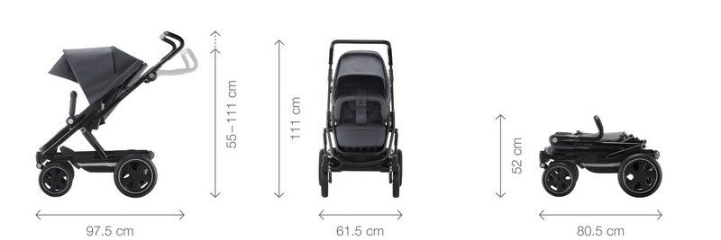 Коляска візочок 2 в 1 britax go big