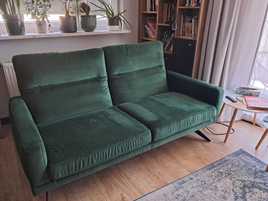 Sofa 2-osobowa z regulowanym oparciem Genova