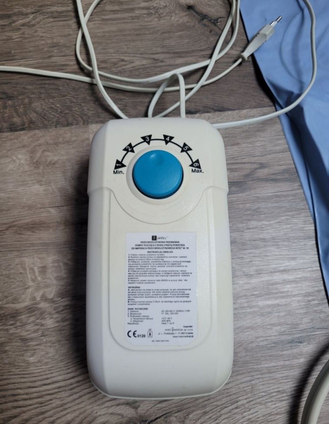 Intec materac przeciwodleżynowy+ pompa