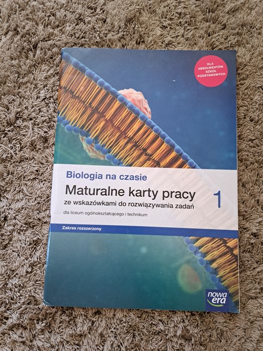 Biologia na czasie maturalne karty pracy 1  zakres rozszerzony