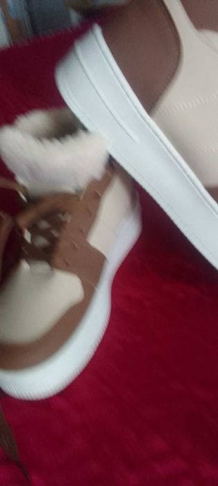 Женские зимние ботинки сникерсы на меху 41 р, по стельке 26-26,5см