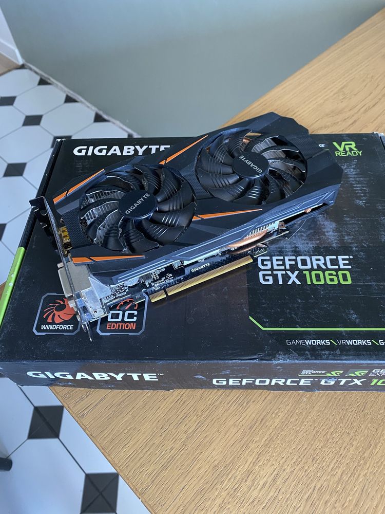 Відеокарта Gigabyte Geforce GTX 1060 на 3 Gb