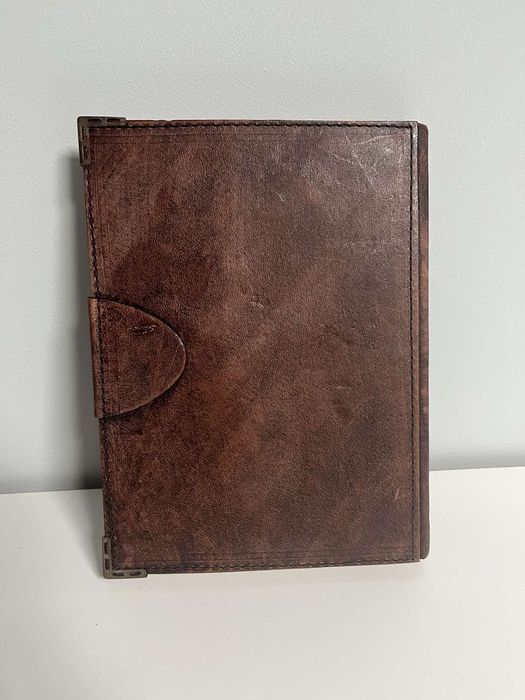 Блокнот / Скетчбук ручної роботи з натуральної шкіри з Туреччини