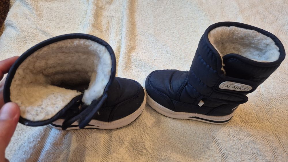 Дитячі дутики Alaska, чобітки зимові осінь весна.