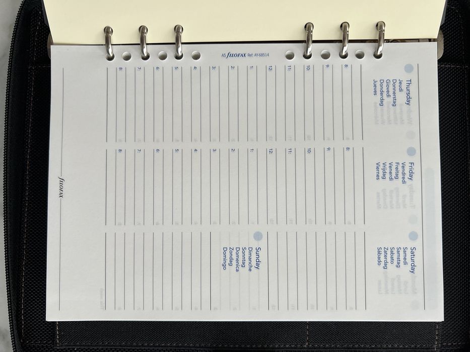 Filofax kalendarz organizer etui ipad