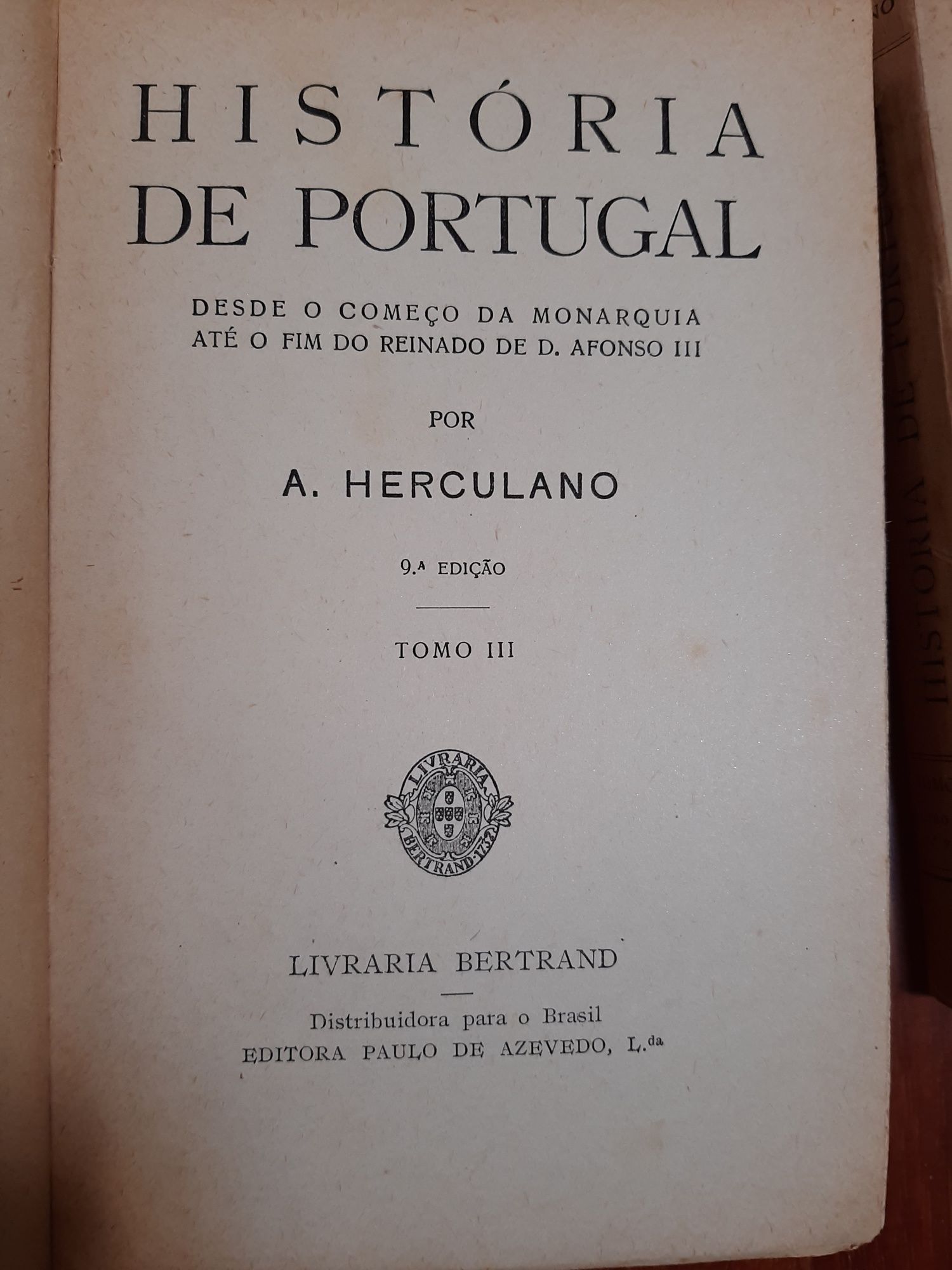Obras de Alexandre Herculano 9a edição