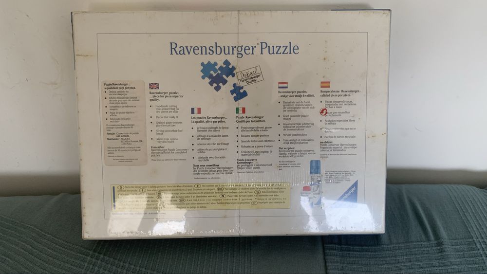 Puzzle antigo e selado
